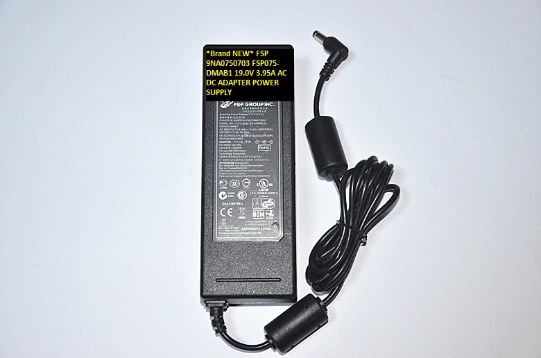 *Brand NEW* FSP 9NA0750703 FSP075-DMAB1 19.0V 3.95A AC DC ADAPTER POWER SUPPLY